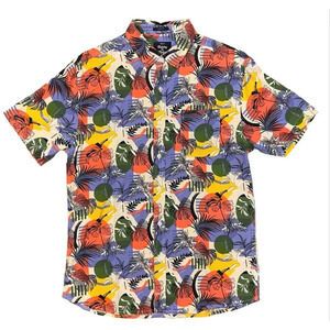 Massive Whisper SS Buttondown Size XL Men‎ Shirt Vacation Resort Retro Fun